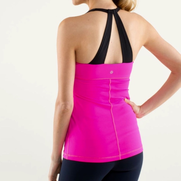 Lululemon Scoop Me Up Tank Raspberry Glo S - Picture 1 of 6